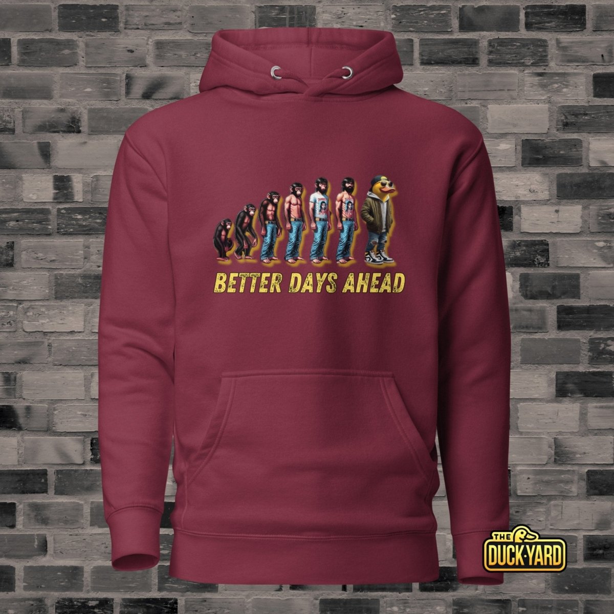 Better Days Ahead | Unisex Premium Hoodie - The Duck Yard -