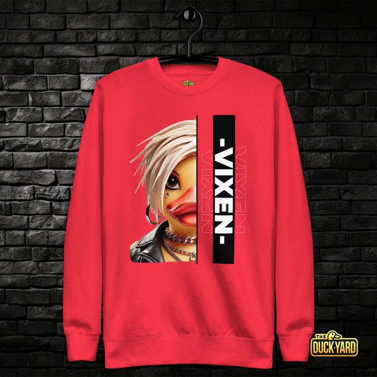 Casey Smolderbeak | Unisex Premium Sweatshirt - The Duck Yard -