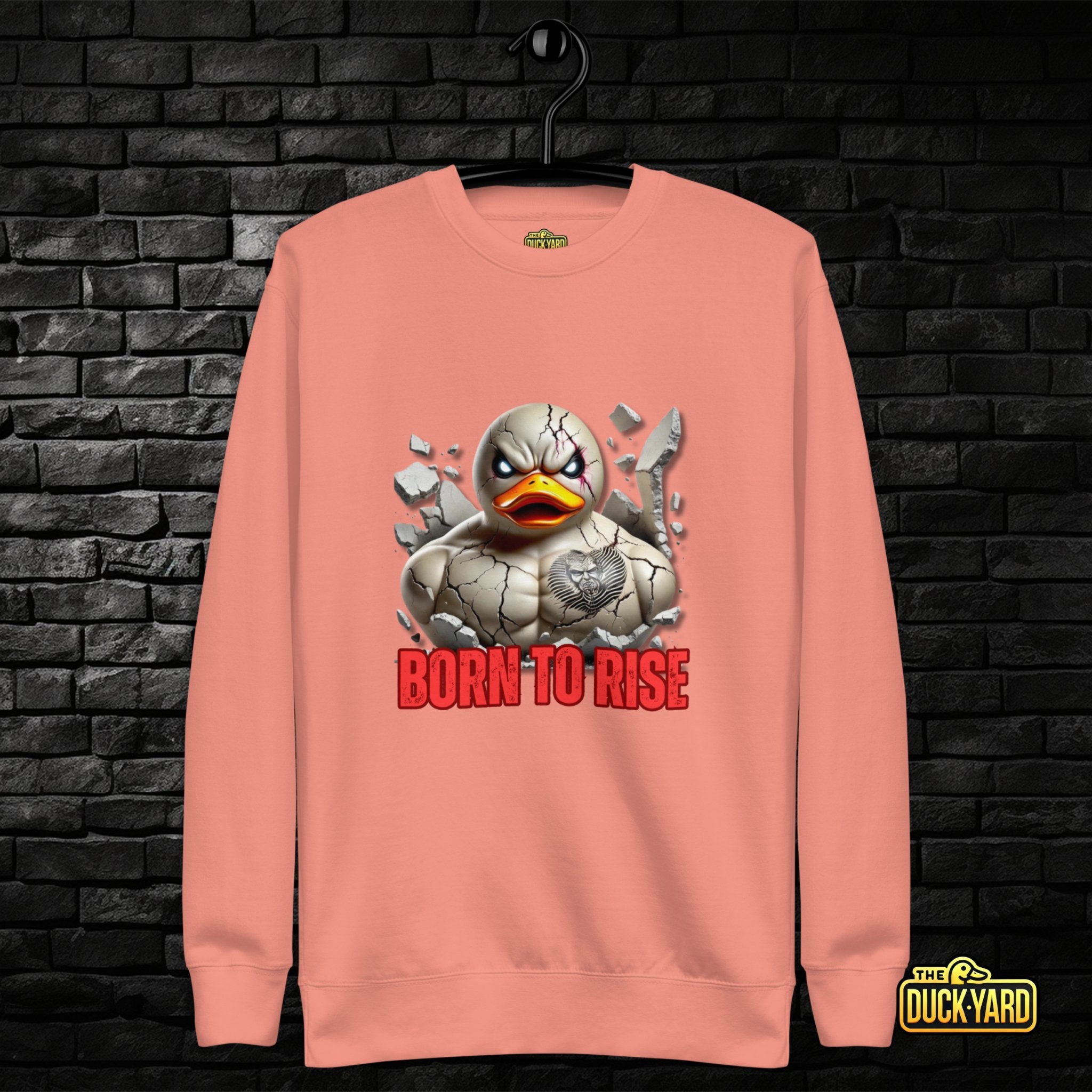 Iron Feather | Unisex Premium Sweatshirt - The Duck Yard