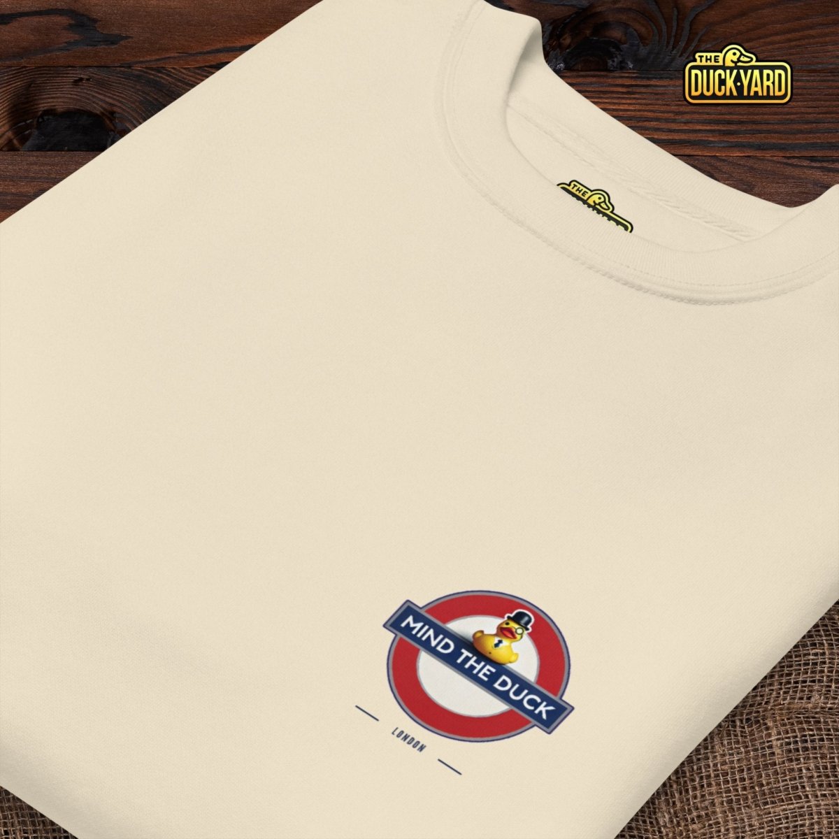 Mind the Duck | Unisex Premium Sweatshirt - The Duck Yard -