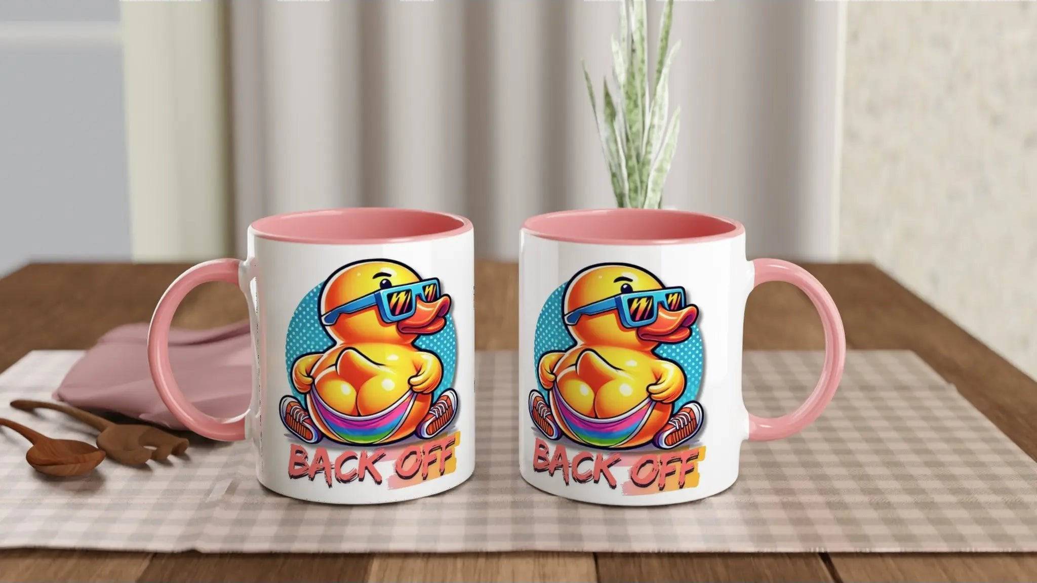 Back Off | Ceramic Mug - The Duck Yard