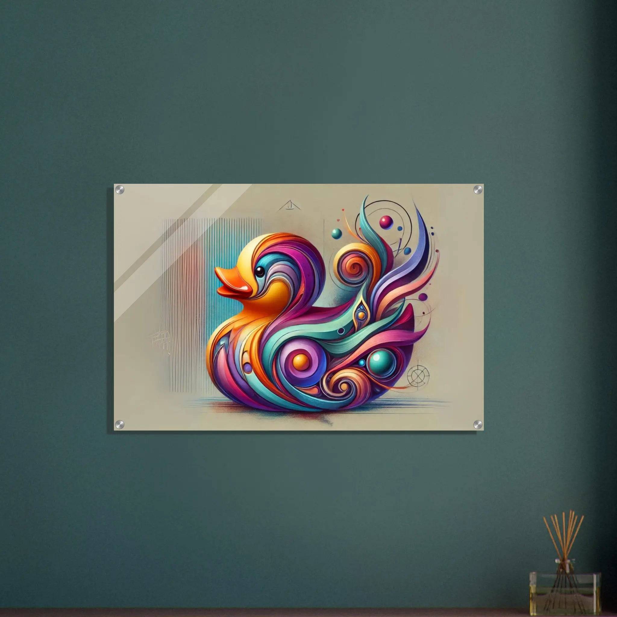 Chromatic Currents | Acrylic Print - The Duck Yard