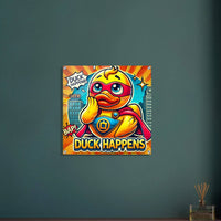 DUCK HAPPENS | Acrylic Print - The Duck Yard