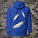 Feather || Unisex Premium Hoodie - The Duck Yard - 