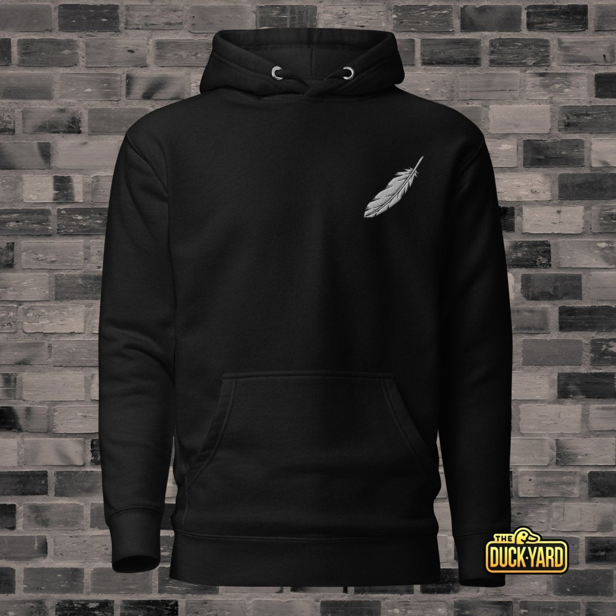 Feather || Unisex Premium Hoodie - The Duck Yard - 