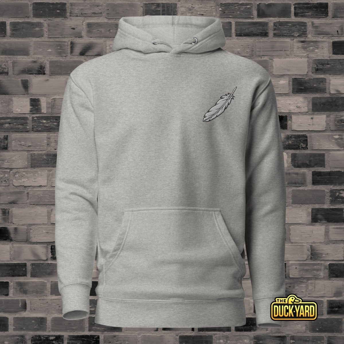 Feather || Unisex Premium Hoodie - The Duck Yard - 