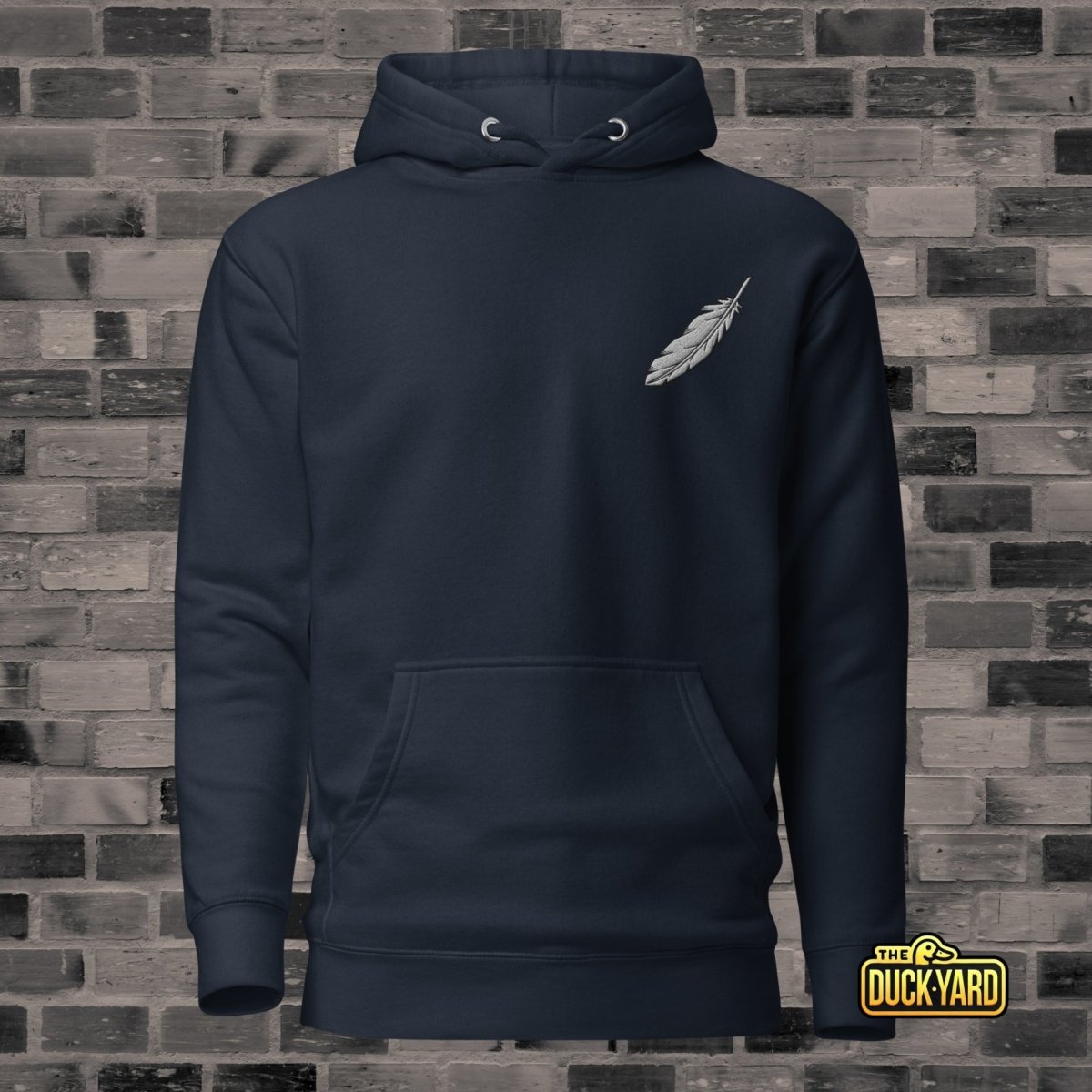 Feather || Unisex Premium Hoodie - The Duck Yard - 