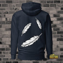 Feather || Unisex Premium Hoodie - The Duck Yard - 