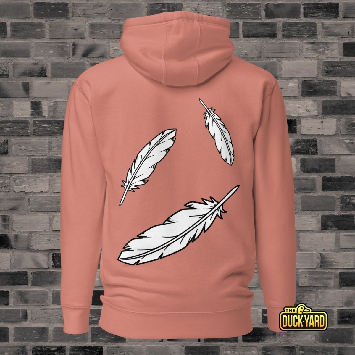 Feather || Unisex Premium Hoodie - The Duck Yard - 