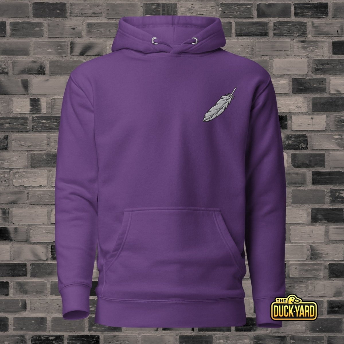 Feather || Unisex Premium Hoodie - The Duck Yard - 