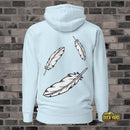 Feather || Unisex Premium Hoodie - The Duck Yard - 