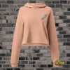 Feather || Women Premium Crop Hoodie - The Duck Yard - 