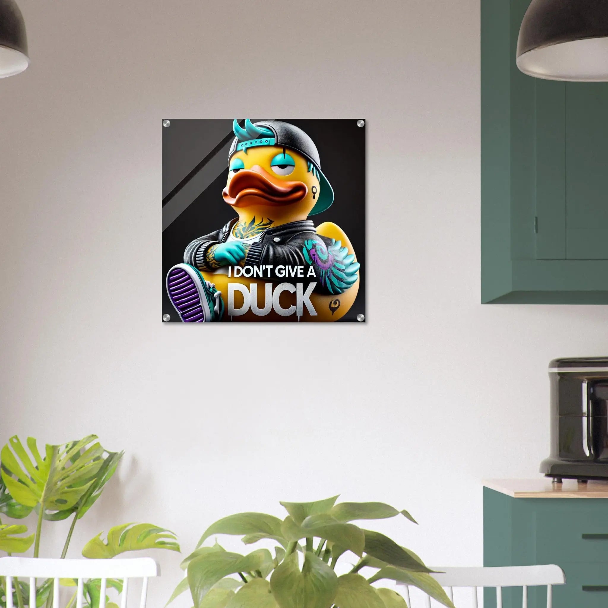 Franky Lazyfeather | Acrylic Print - The Duck Yard