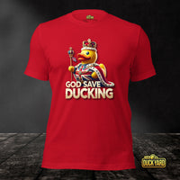 God Save Ducking | Unisex Premium T-Shirt - The Duck Yard