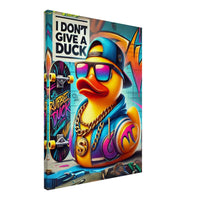 I DON'T GIVE A DUCK | Canvas - The Duck Yard