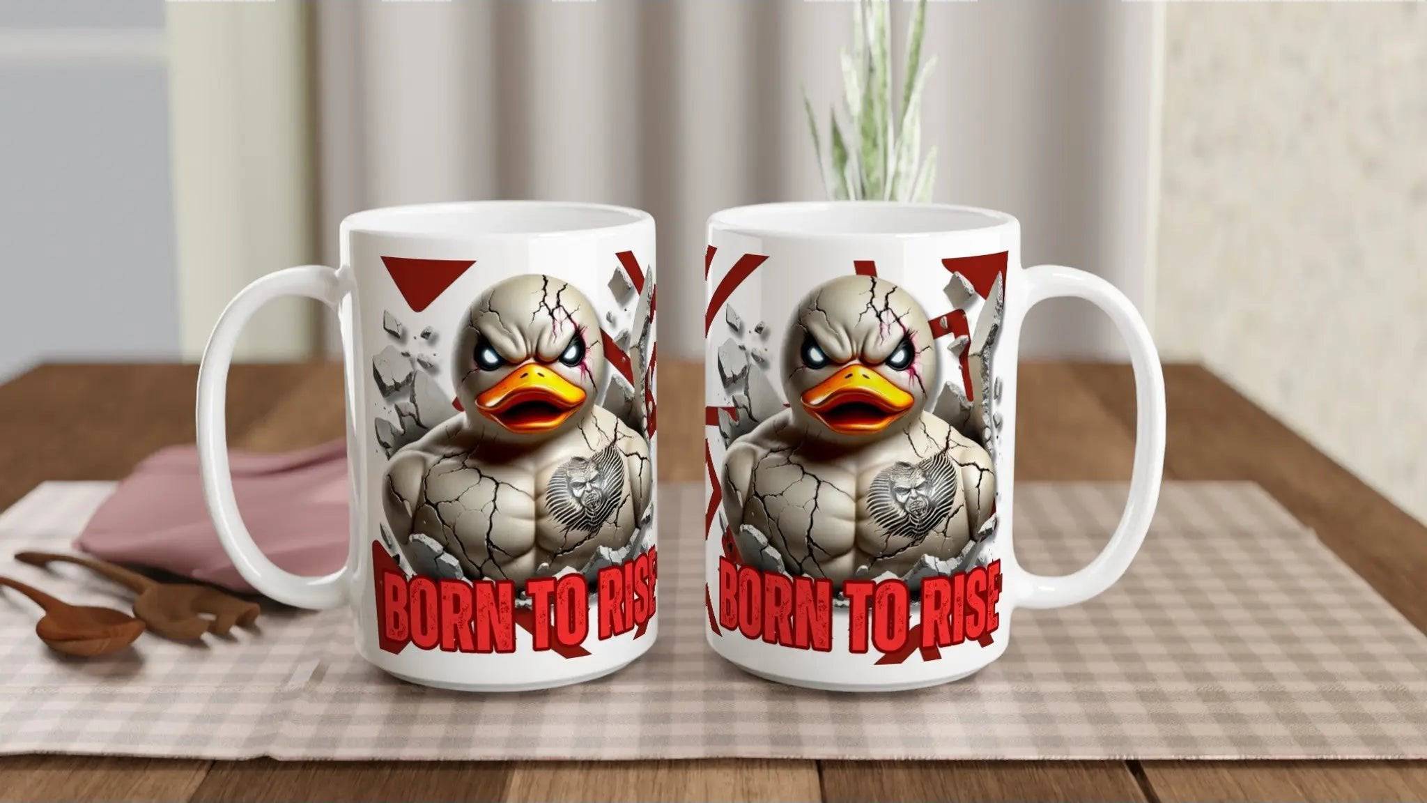 Iron Feather | Ceramic Mug - The Duck Yard