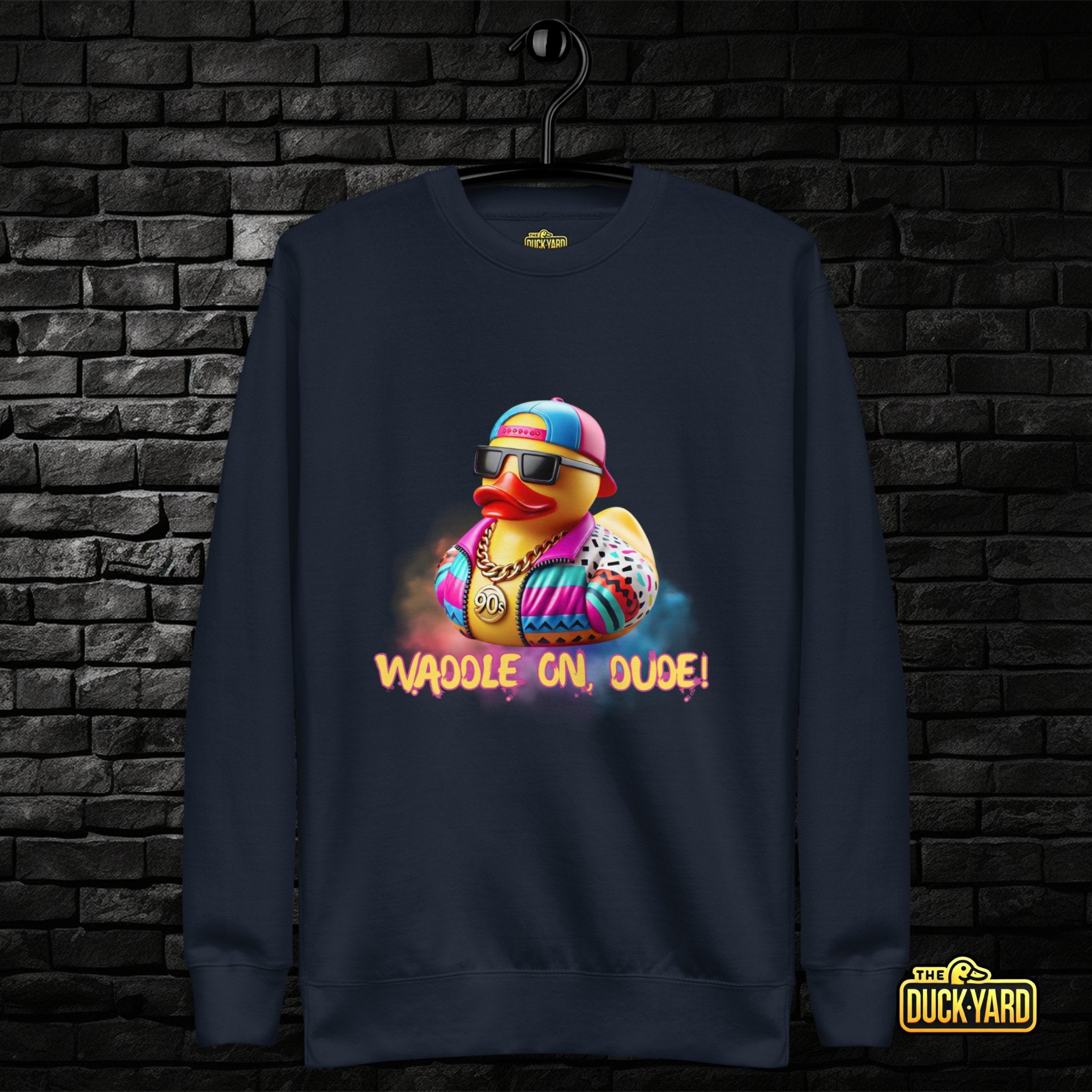 Jackson Quackston | Unisex Premium Sweatshirt - The Duck Yard