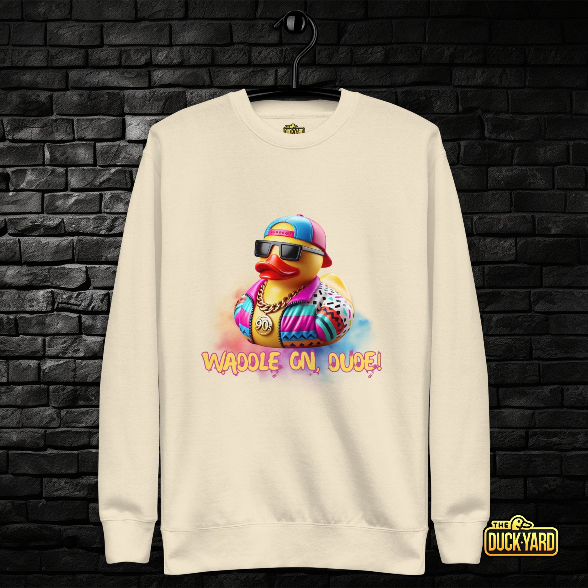 Jackson Quackston | Unisex Premium Sweatshirt - The Duck Yard