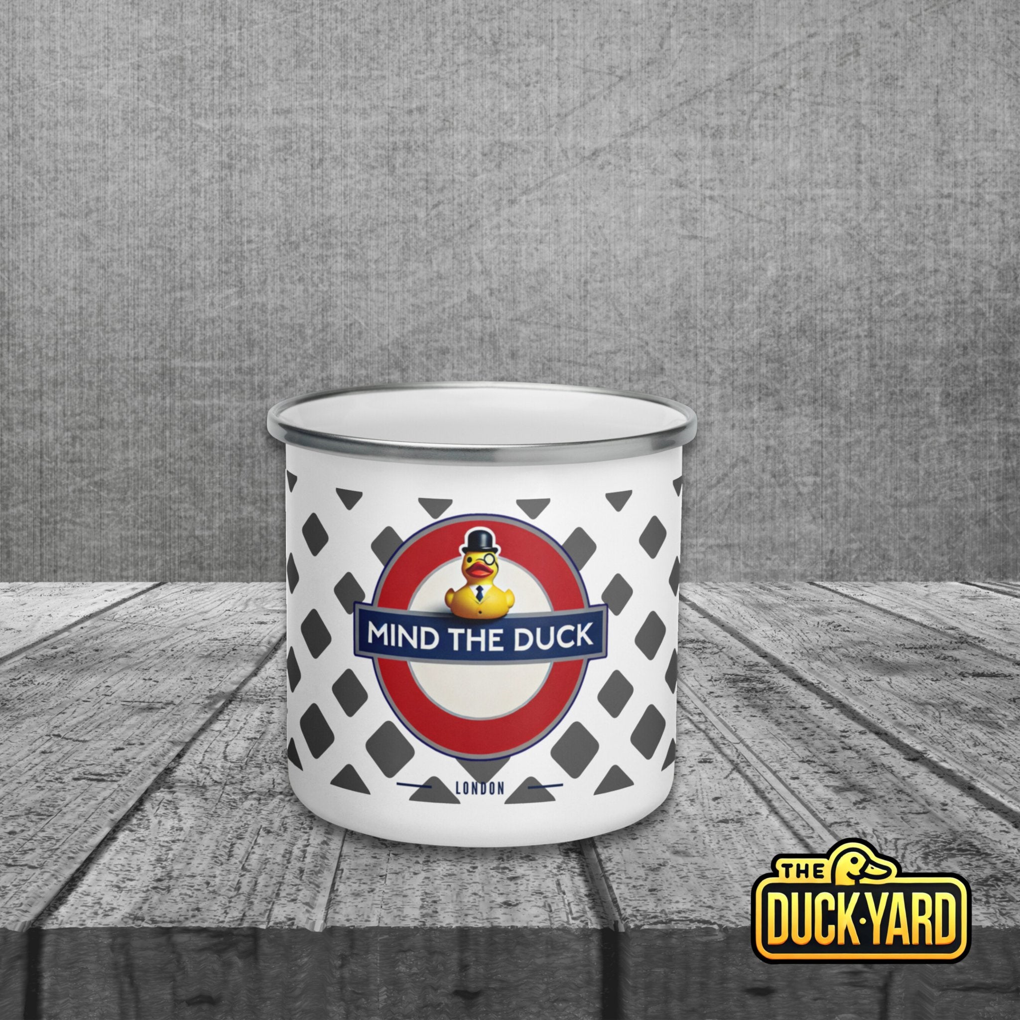 Mind the Duck | Enamel Mug - The Duck Yard