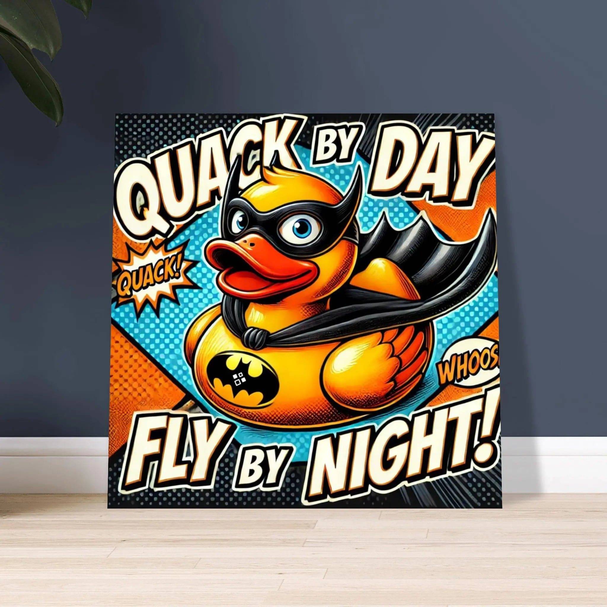 QUACK BY DAY, FLY BY NIGHT | Foam Square