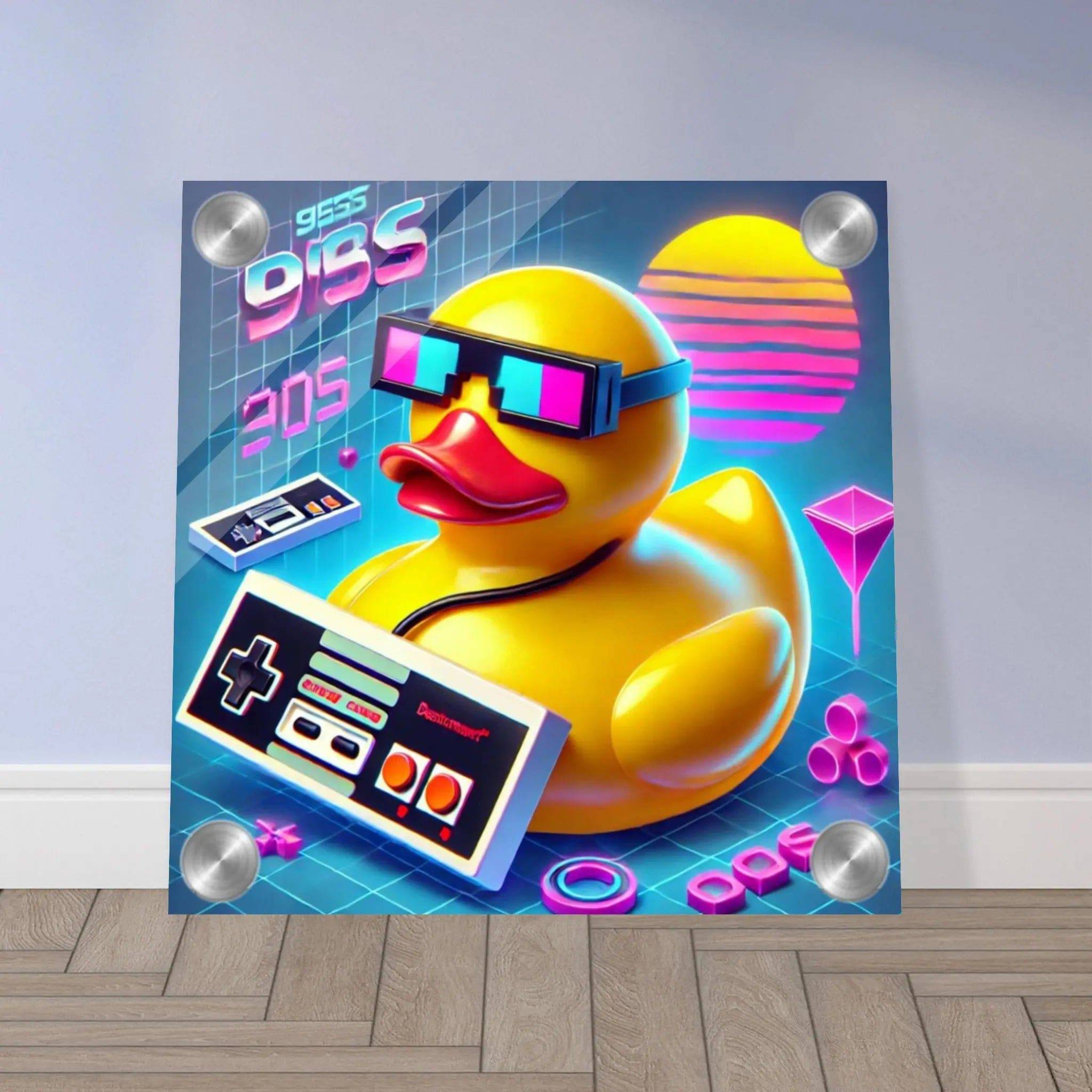 RETRO GAMING DUCK | Acrylic Print