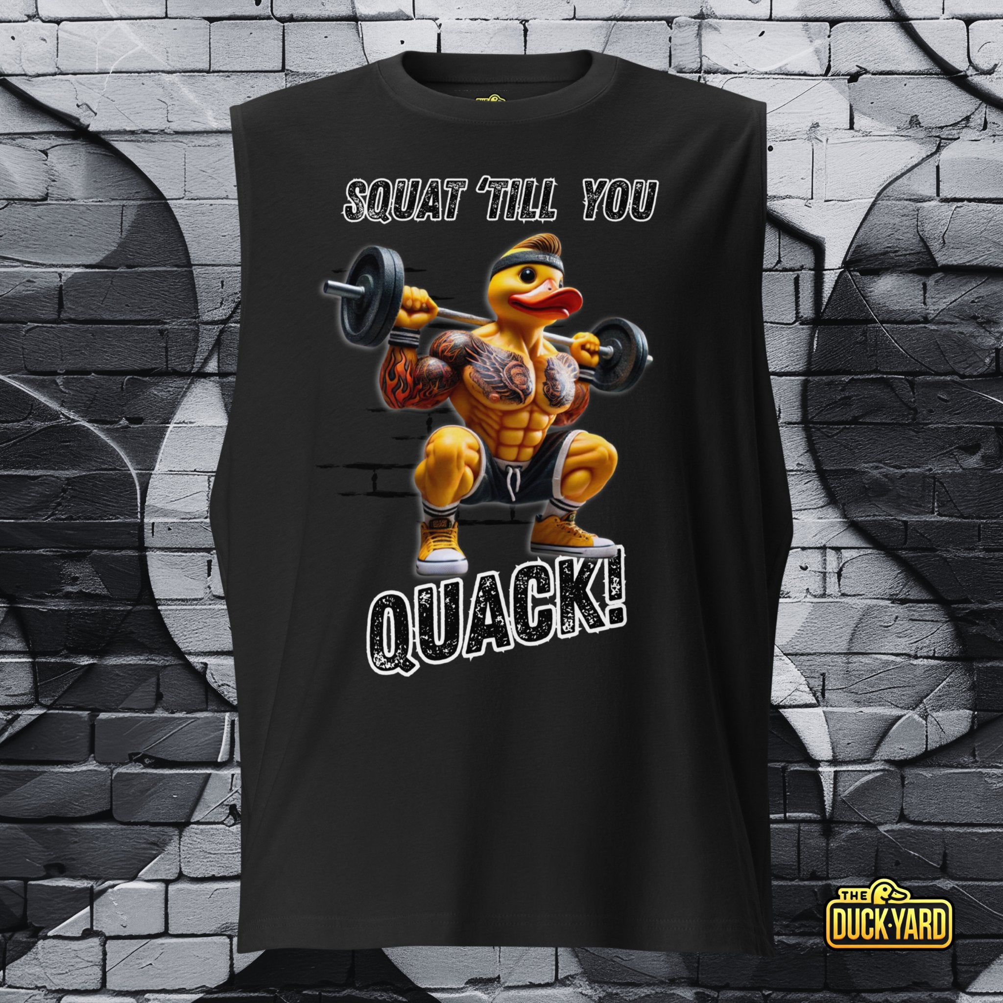 Squat 'till you quack | Tank Top - The Duck Yard