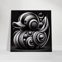 The Dark Plume | Brushed Aluminum Print - The Duck Yard